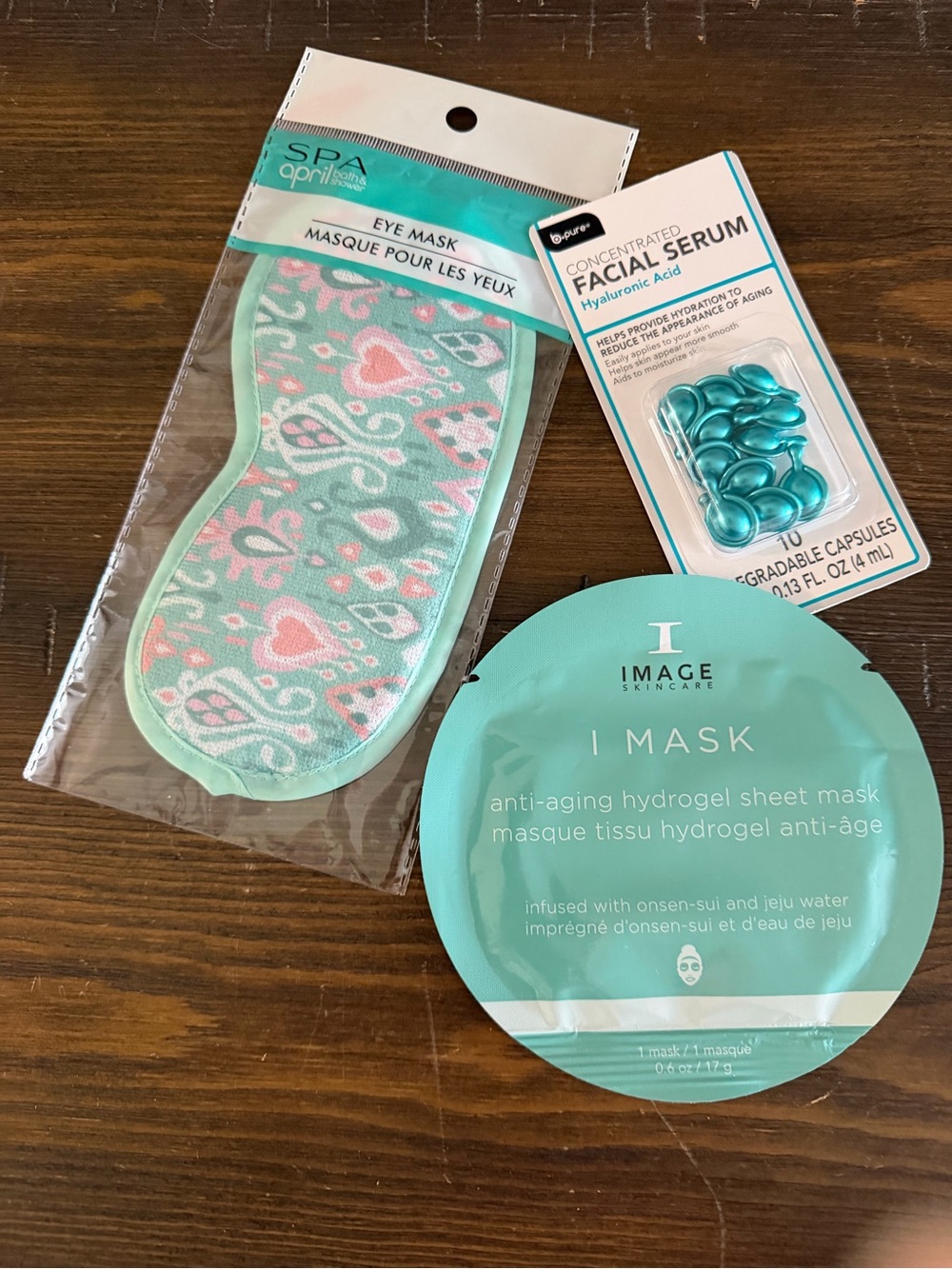 Eye Mask + Image Skincare I Mask & Serum Capsules bundle